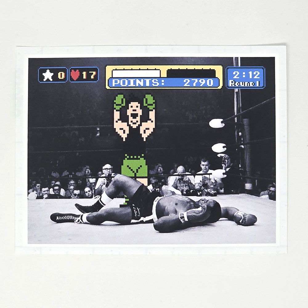 Ali X Little Mac Sticker
