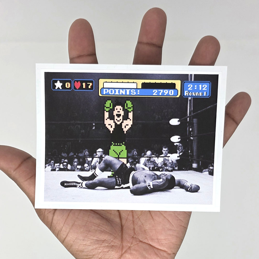 Ali X Little Mac Sticker
